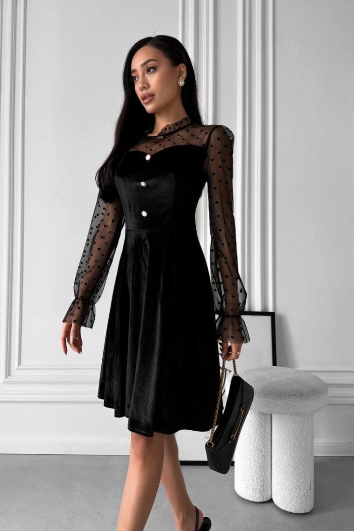 Сукня з гарними рукавами SF-5589A450  