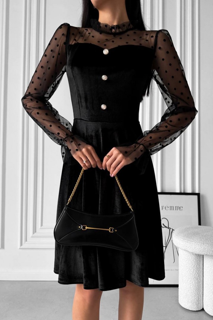 Сукня з гарними рукавами SF-5589A450  