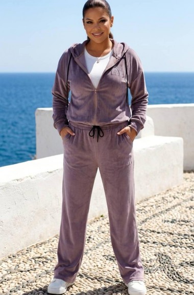 Велюровый костюм женский спортивный  AO-2540A600