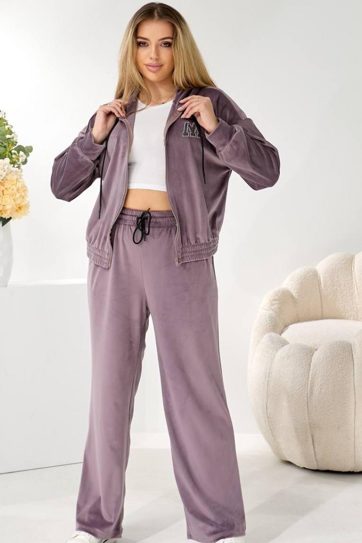 Костюм спортивний  велюровий  AO-2530A650  Костюм спортивний  велюровий  AO-2530A650