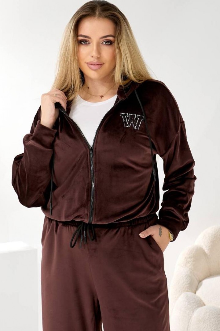 Костюм спортивний  велюровий  AO-2530A650  Костюм спортивний  велюровий  AO-2530A650