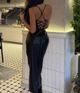 Платье с открытой спиной  JW-394A450