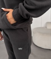 Спортивный флисовый костюм  с шапкой  MIL-371A650