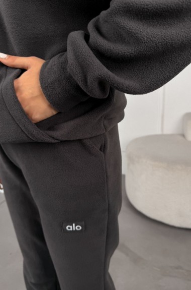 Спортивный флисовый костюм  с шапкой  MIL-371A650