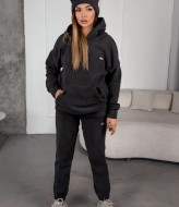 Спортивный флисовый костюм  с шапкой  MIL-371A650