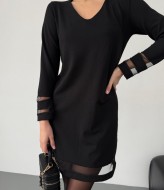 Платье со вставками  MIL-157A380