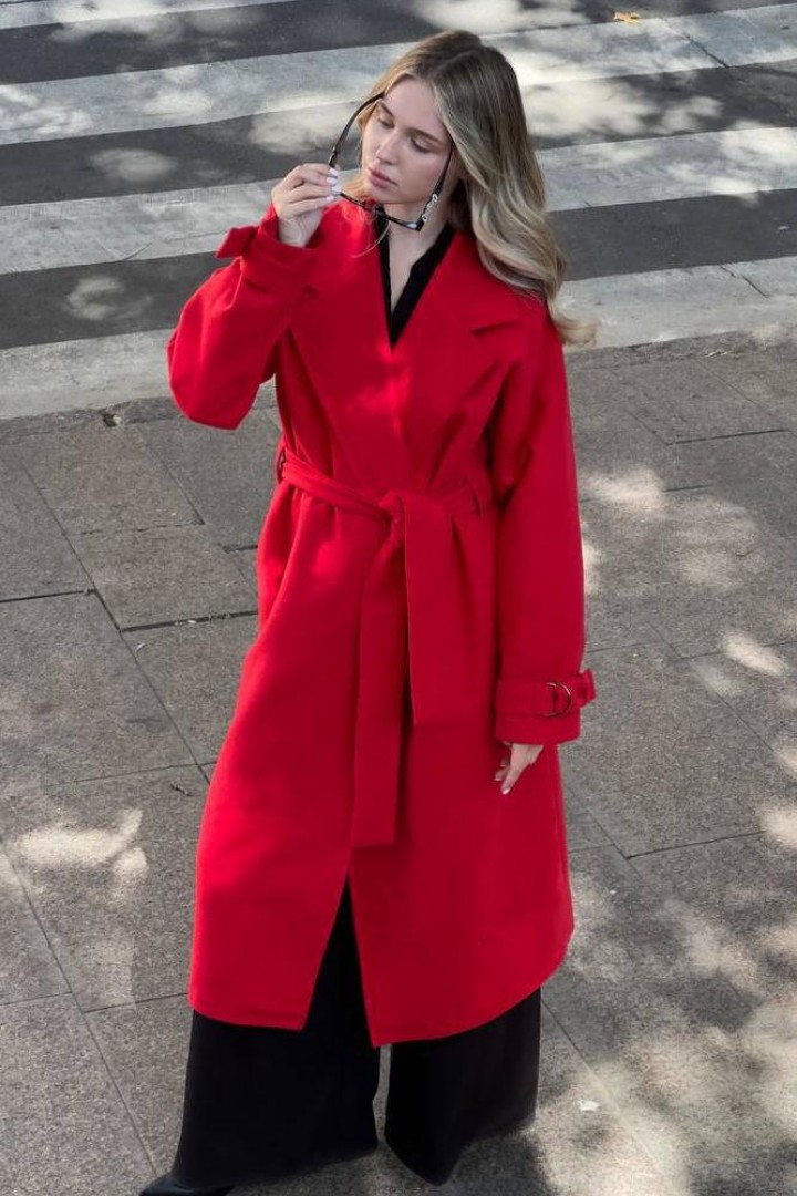 Пальто кашемировое женское  SOL-3031A1400