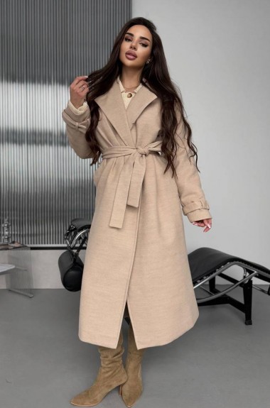 Пальто кашемировое женское  SOL-3031A1400