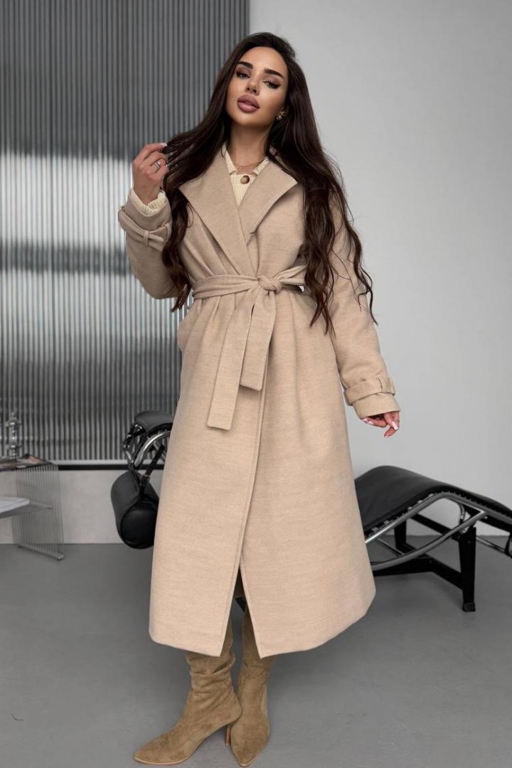 Пальто кашемировое женское  SOL-3031A1400