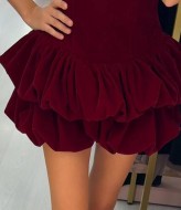 Платье с воланами  HOU-402A649