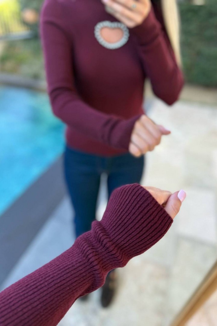 Вязаный гольф  AMU-4810A499