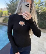 Вязаный гольф  AMU-4810A499