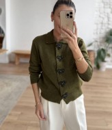 Кардиган жіночий   з гудзиками  AMU-4575A670