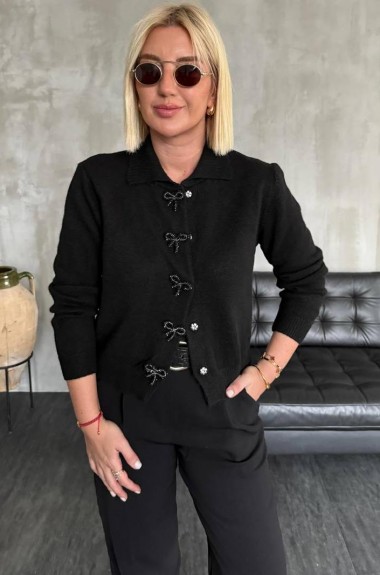 Кардиган жіночий   з гудзиками  AMU-4575A670