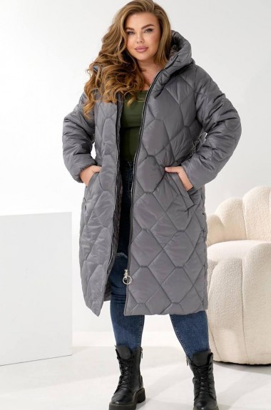 Зимняя удлиненная куртка женская AO-2533A1100