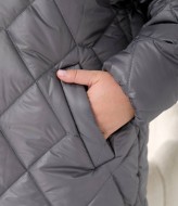 Зимняя удлиненная куртка женская AO-2533A1100