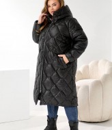 Зимняя удлиненная куртка женская AO-2533A1100