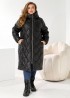 Зимняя удлиненная куртка женская AO-2533A1100