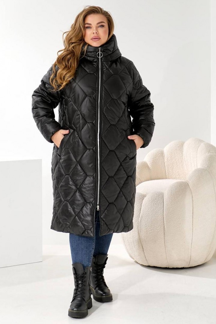 Зимняя удлиненная куртка женская AO-2533A1100