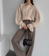 Кашемировые  брюки COB-886A449