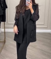 Костюм тройка женский вечерний  LOU-1295A1050