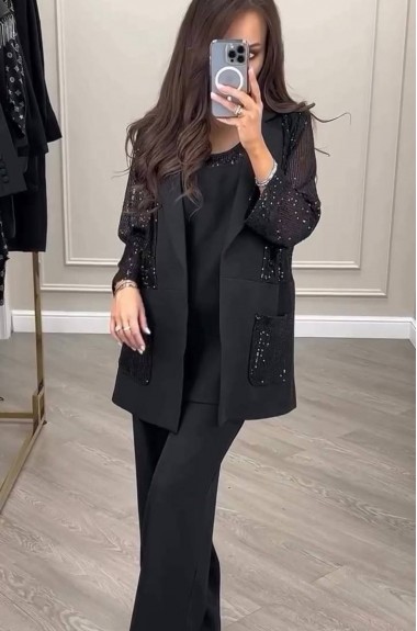 Вечерний костюм тройка LOU-1295A1050