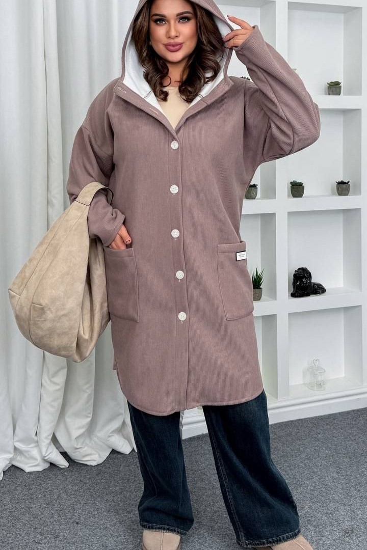 Пальто кардиган женское  AD-7872.1A550