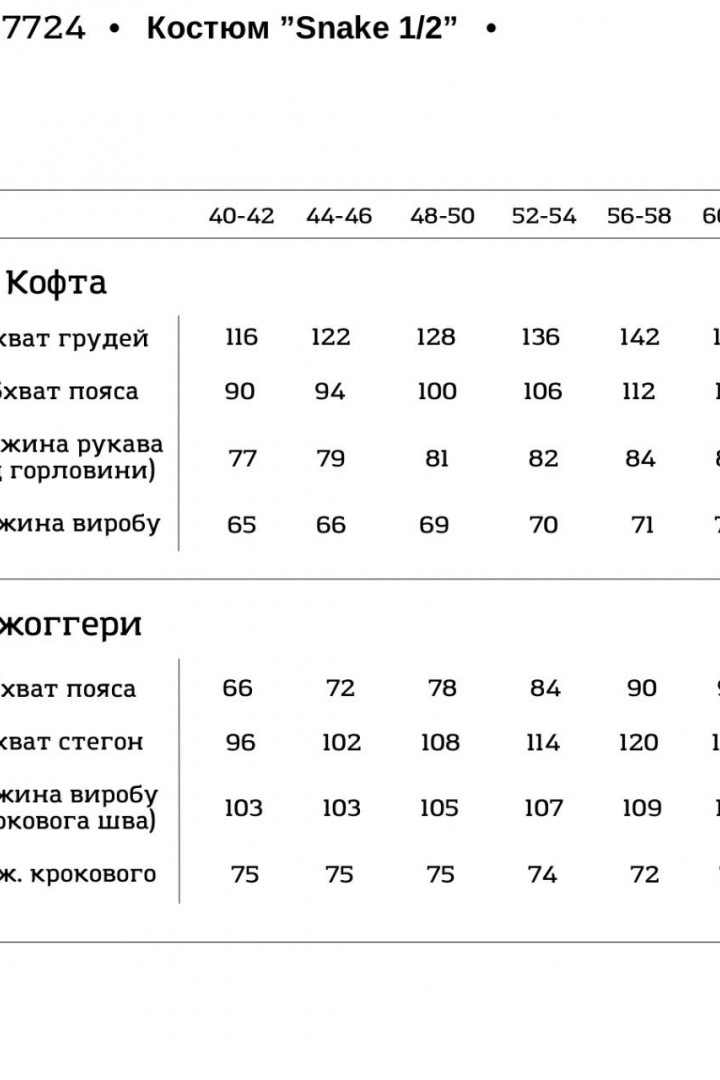 Спортивный костюм "Snake" (unisex) 2в1  VTI-7724A1070