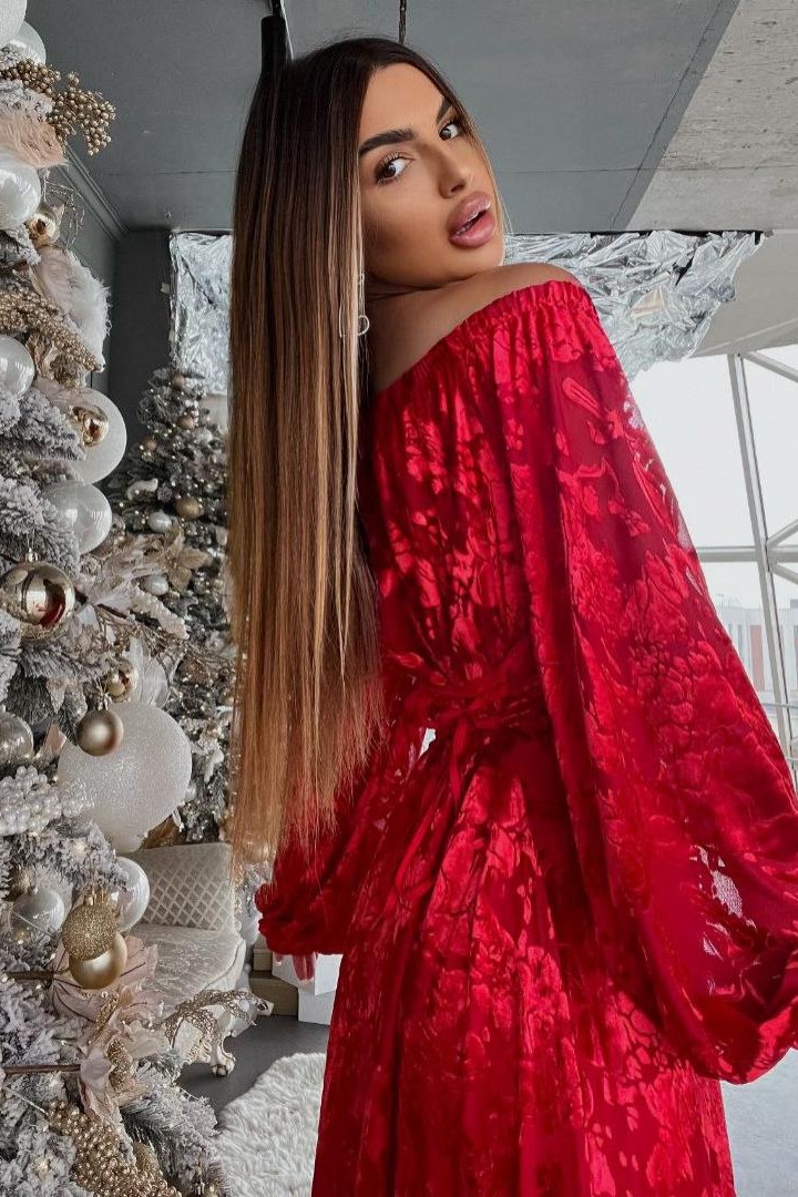 Нарядное женское платье  MB-52A650