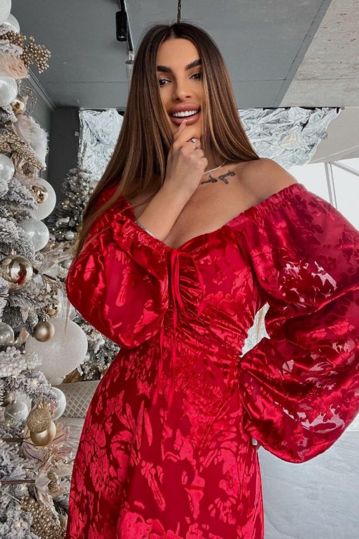 Нарядное женское платье  MB-52A650