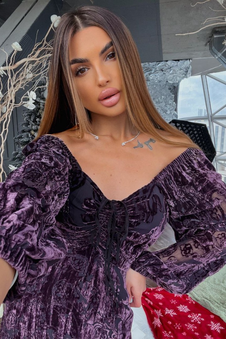 Нарядное женское платье  MB-52A650