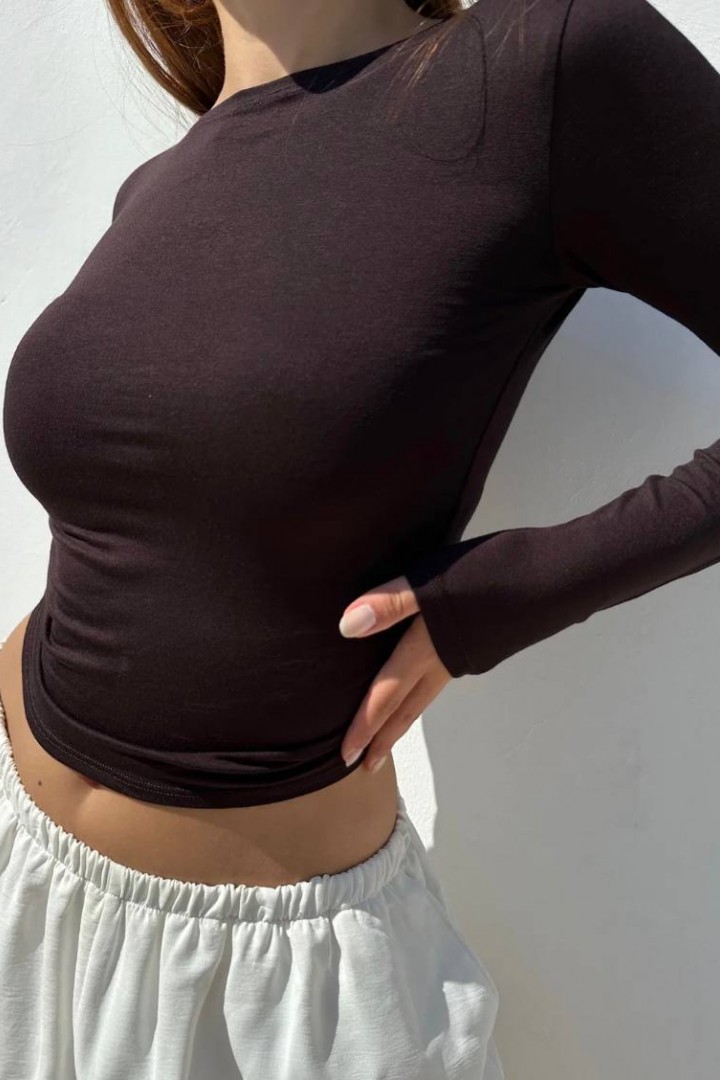 Базовый лонгслив HOU-354A249