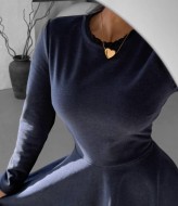 Платье  с кружевом  SPL-7083A650