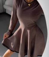 Платье  с кружевом  SPL-7083A650