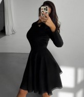 Платье  с кружевом  SPL-7083A650