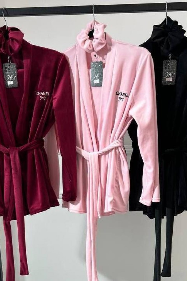 Домашний костюм с резинкой для волос   JK-2033A650