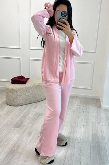 Домашний костюм с резинкой для волос JK-2033A650 Домашний костюм с резинкой для волос JK-2033A650