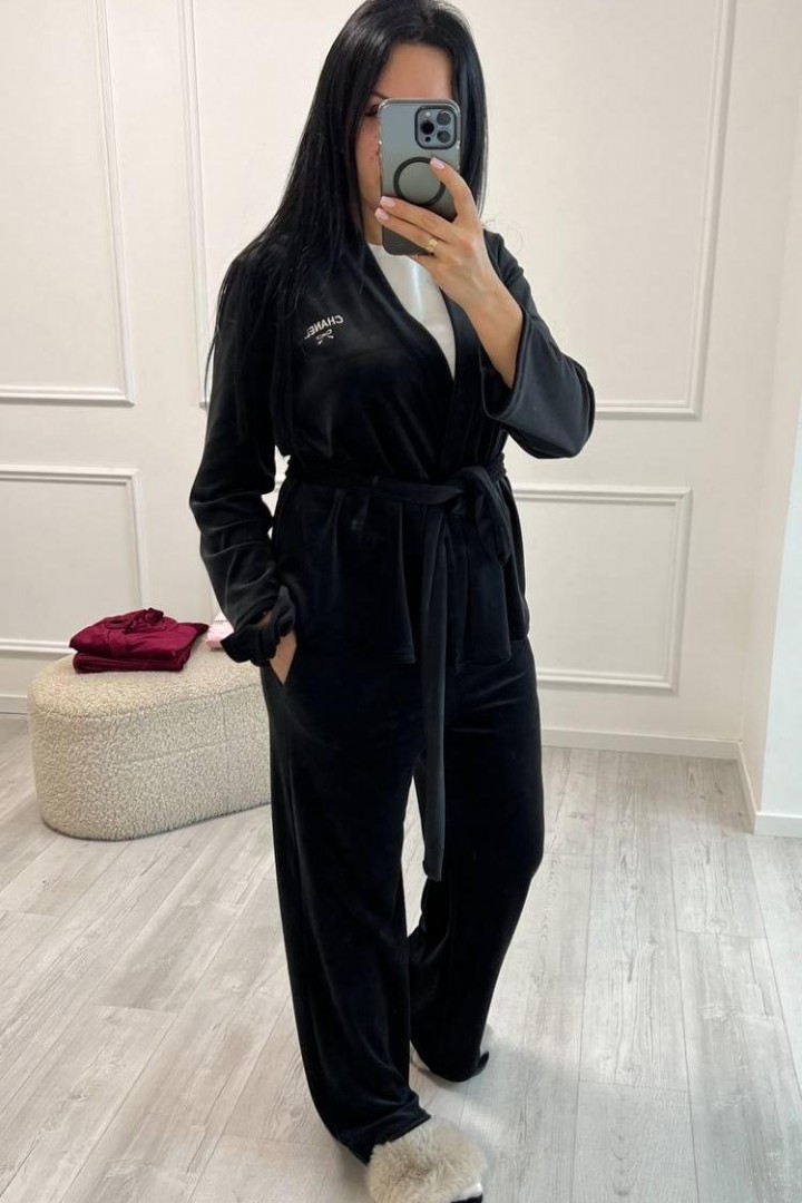 Домашний костюм с резинкой для волос   JK-2033A650