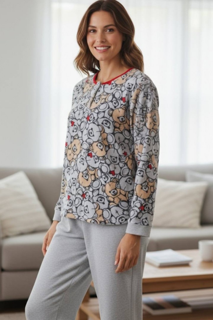 Байковая пижамка   JK-045A500