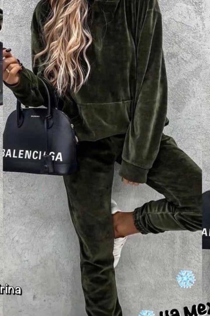 Велюровый костюм  IPO-461A460