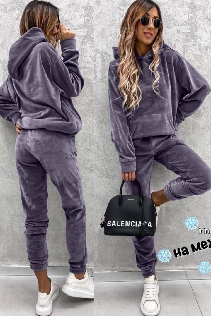 Велюровый костюм  IPO-461A460