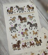 Набор полотенец с зимним орнаментом  JAM-131125.2A14