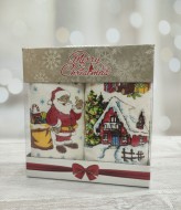 Набір  рушників  з зимовим орнаментом в коробкі JAM-131125.3A3.5