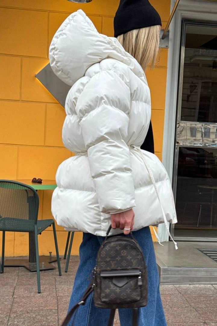 Тёплая куртка -пуфер  BAV-2023A1800