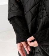 Тёплая куртка со спущеным рукавом BAV-2538A1100