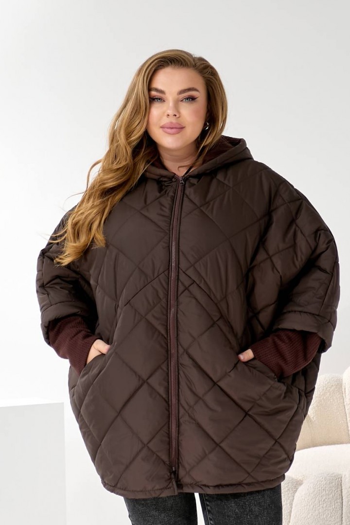 Тёплая куртка со спущеным рукавом BAV-2538A1100