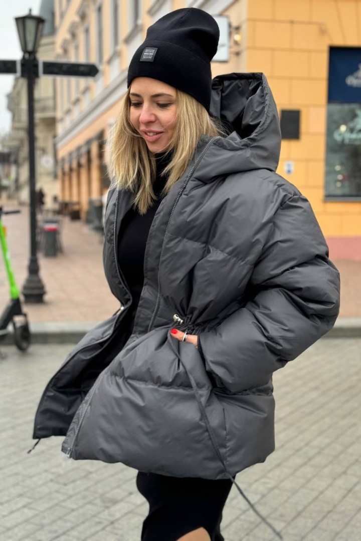 Тёплая куртка -пуфер  BAV-2023A1800