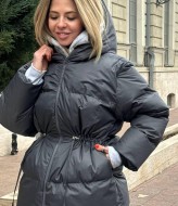 Тёплая куртка -пуфер  BAV-2023A1800