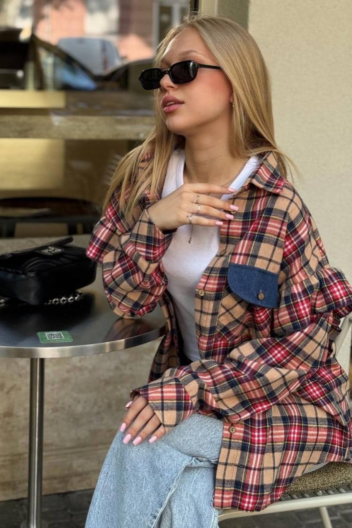 Стильная рубашка BAV-2512A550