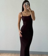 Эластичное платье макси HOU-325A350